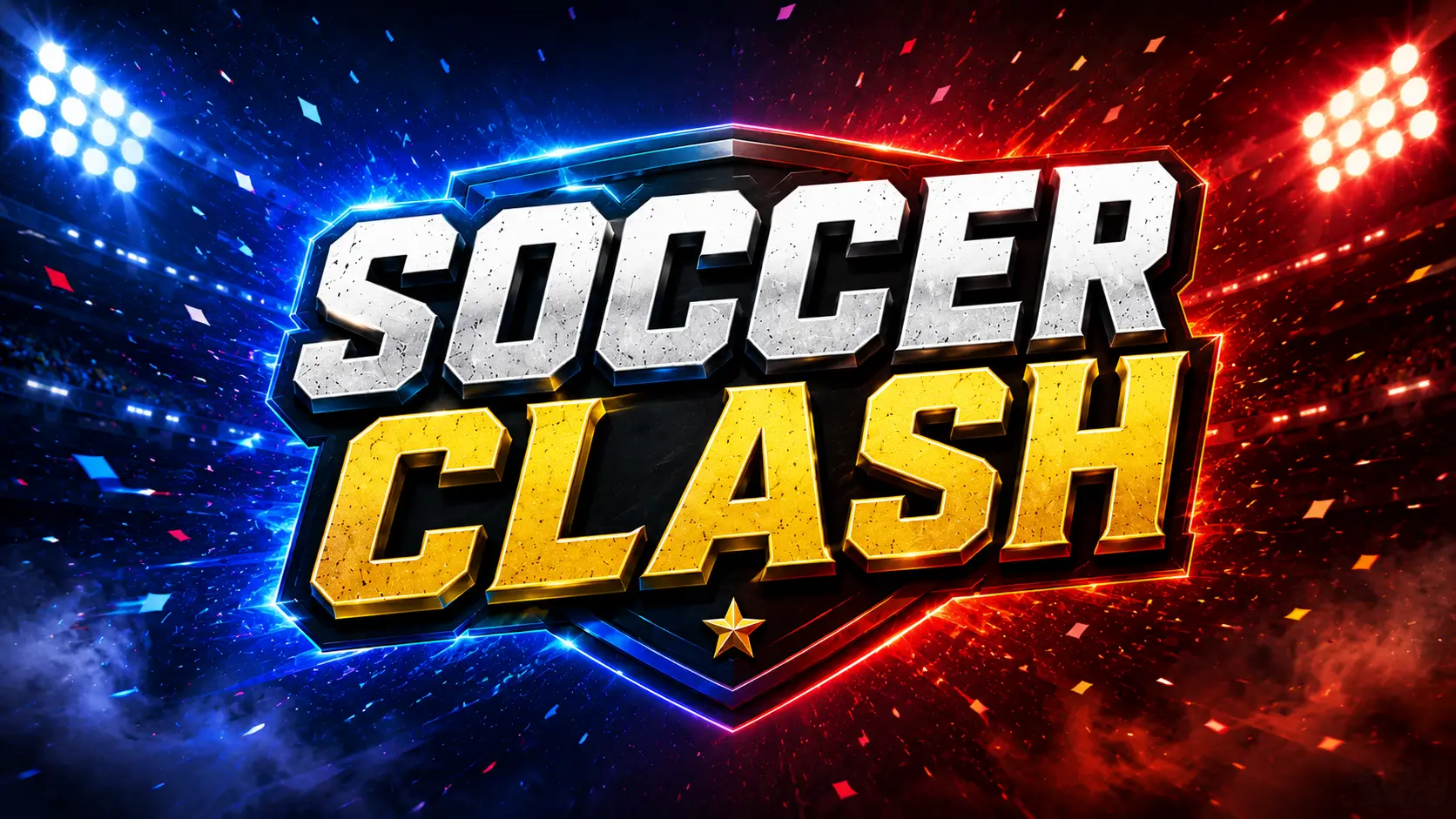 Soccer Clash HTML5 game splash artwork
