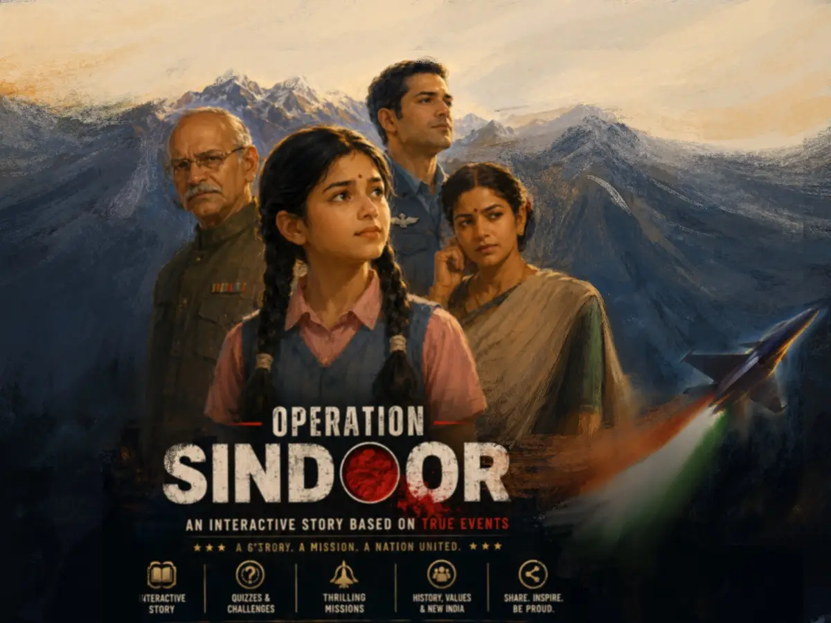 Operation Sindoor family memory artwork