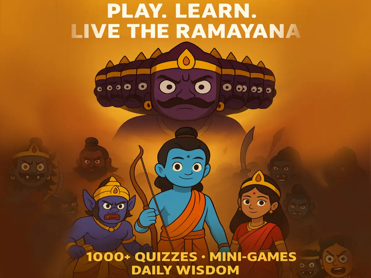 Ramayan Quest quiz scene